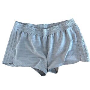 ADIDAS Running Shorts Women’s XL Gray Unlined Athletic Gym Sport Tennis Training